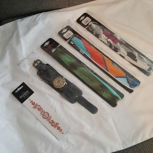 Headbands, fashion watch and body jewelry